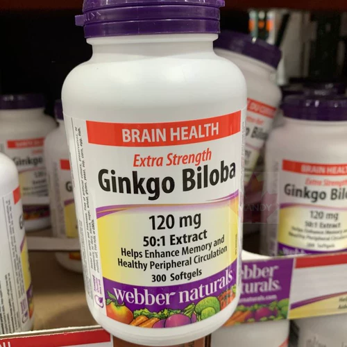 Weibo Canada для взрослых капсулы 300 Ginkgo Ginkgo