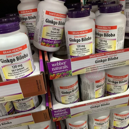 Weibo Canada для взрослых капсулы 300 Ginkgo Ginkgo