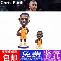 Suns Chris Paul hand-made model ornaments doll basketball souvenirs around birthday gifts for boys