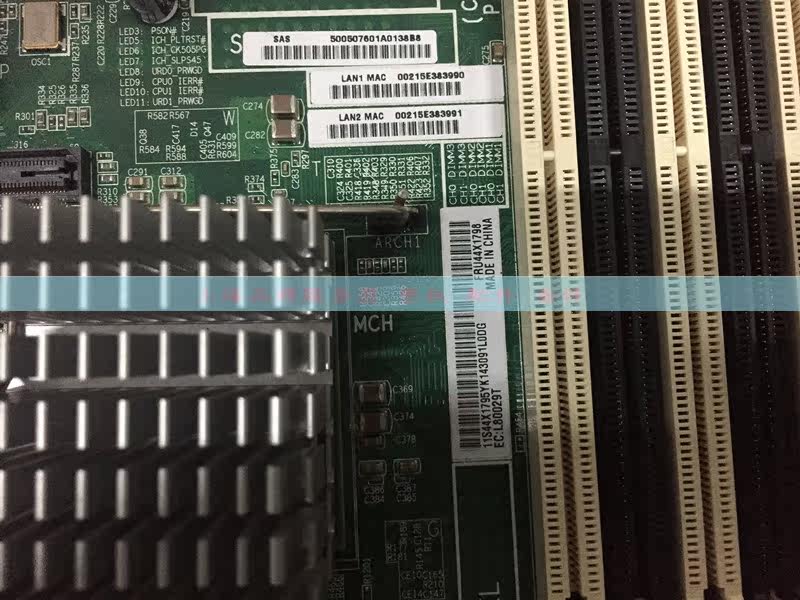 Original unloader IBM X3610 quad-core server motherboard 44X1798 Another power supply machine