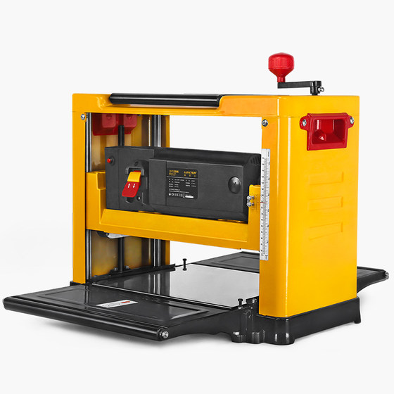 잠금 장치 13 인치 목공 대패 질 단면 대패 질 데스크탑 다기능 대패 질 가정용 전동 공구 전기 대패 질