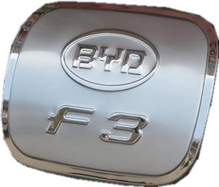 BYD F0 F6 F6 L3 L3 S6 M6 speed sharp G3 G6 stainless steel oil tank cover with modified decoration sticker BYD