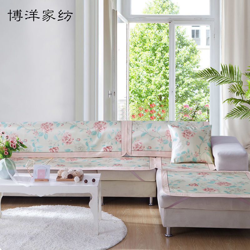 Boyo Family Spinning Sofa Mat Summer Non-slip Mat Sofa Cushion Sofa Cushions All Seasons Minimalist Household Goods