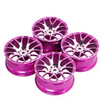 1 10 flat running drift climbing car Aluminum alloy wheels suitable for HSP Sakura CS D4 FW06 4pcs