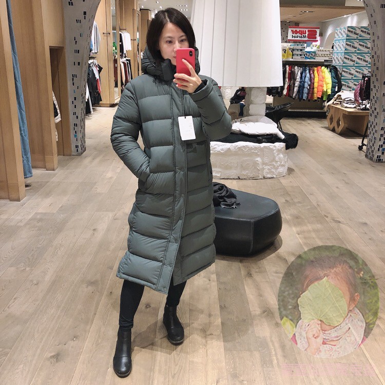 A Brand Super Puff Women's Winter Long 8-Compartment down Jacket, Thickened for Warmth in Temperatures Below -30 Degrees, Canadian Purchasing Agent