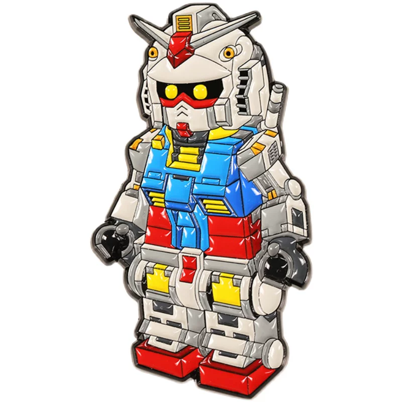 Конструктор Lego, ожерелье, брошь, значок, аксессуар бренда