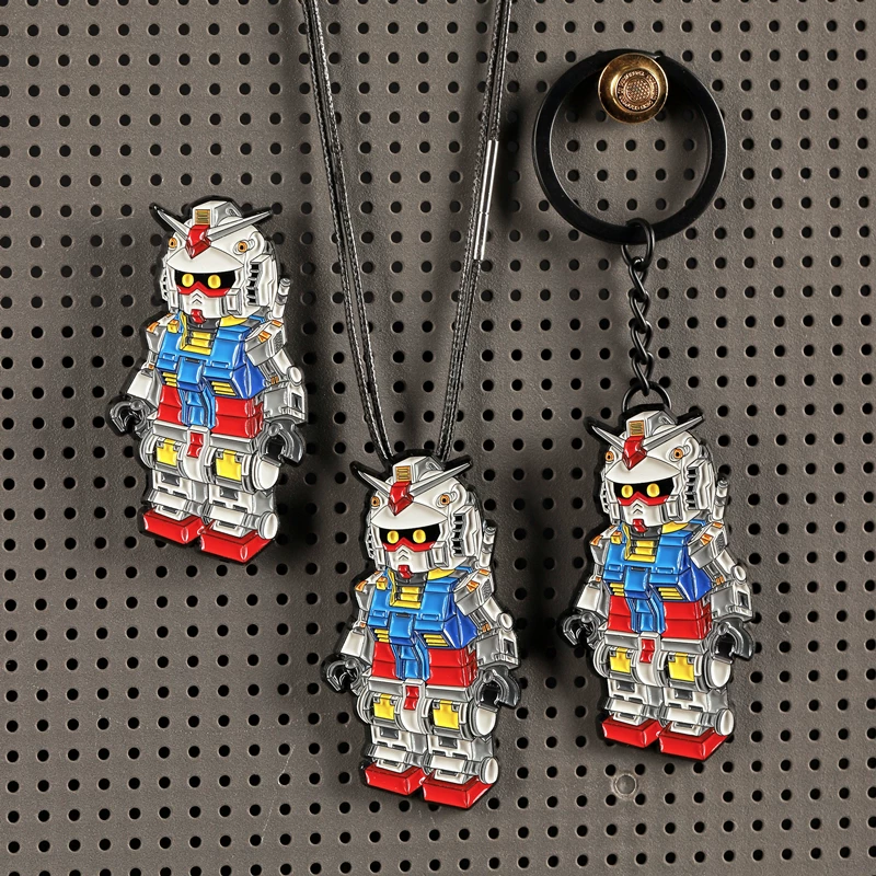 Конструктор Lego, ожерелье, брошь, значок, аксессуар бренда