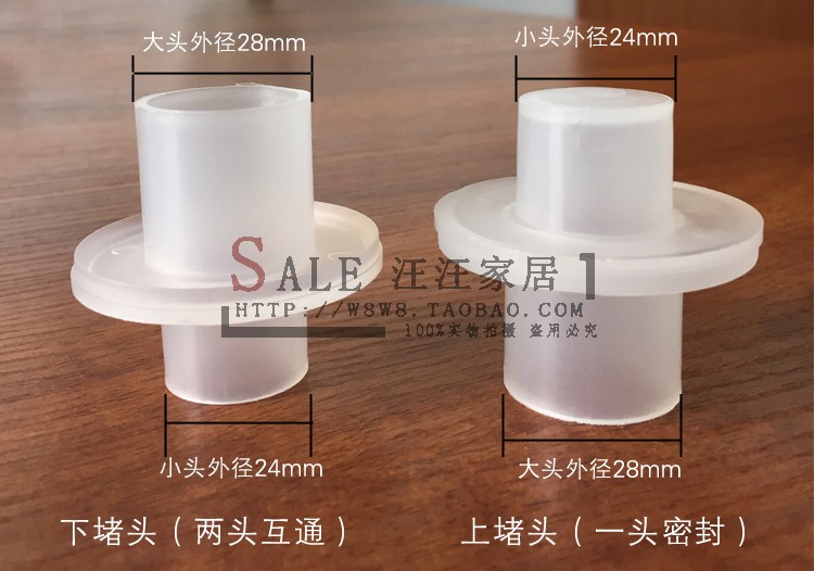 Precision filter PP cotton filter block flow plug head security filter accessories 20