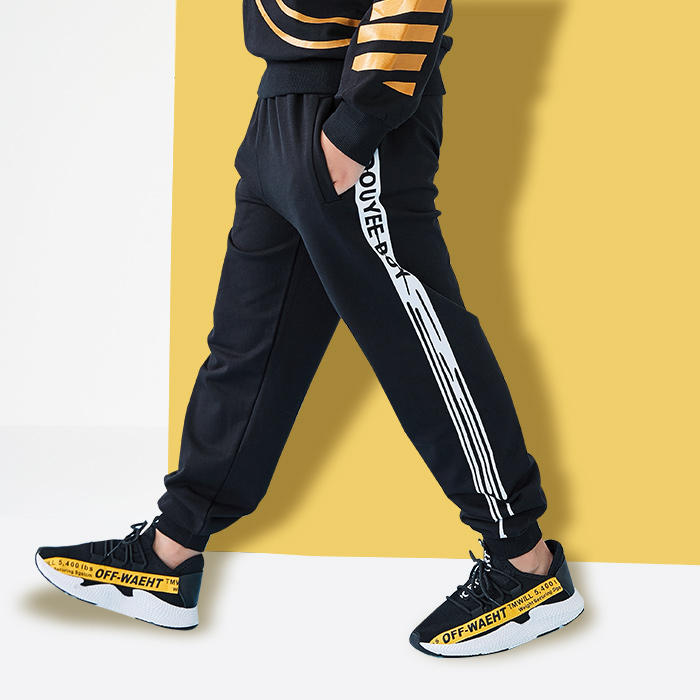 trẻ em béo sweatpants quần cậu bé lớn Loose trẻ em kích thước lớn ăn mặc mùa thu váy chất béo childrens quần bé trai quần tây giản dị mỏng