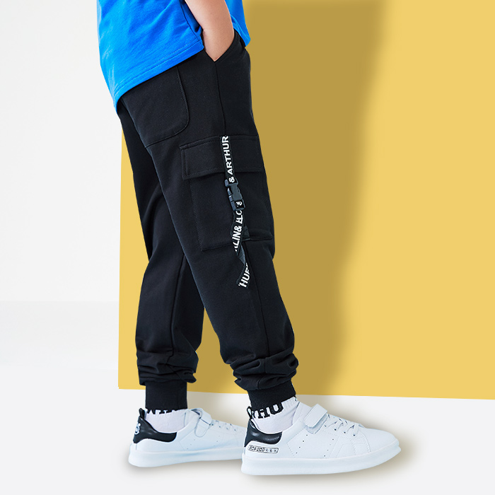 trẻ em béo sweatpants quần cậu bé lớn Loose trẻ em kích thước lớn ăn mặc mùa thu váy chất béo childrens quần bé trai quần tây giản dị mỏng