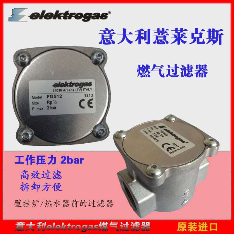 elektrogas filter FGS12 wall hanging stove with filter FGS22 Home Gas filter