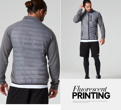 Cơ bắp tập thể dục brothers cotton áo len áo len mùa thu và mùa đông mới dày ấm vài bông áo khoác áo khoác thể thao Hàn Quốc đồ đôi