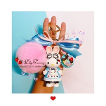 Blind box joint hello kitty 45th anniversary cartoon bag pendant keychain Liz in Wonderland