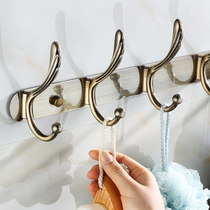 European wall hanger wall-mounted on the wall pai gou stainless steel clothes adhesive hook coat hook bathroom adhesive hook kitchen hook