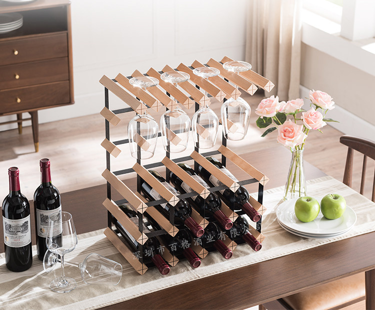 Бук вино Крюк держатели стаканов подвеска вино домой гостиная ходули чашка вино Сетка вино бутылка полка 