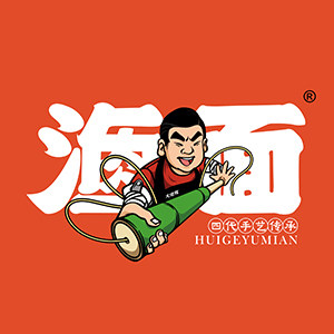 顺德大佬辉渔面的LOGO