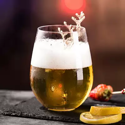 ins Net red dining room Japanese smoothie drink juice cup Yan value Cup oval glass mousse cup egg cup