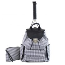 Hampton Houndstooth Black