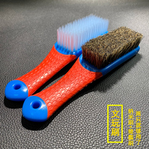 Wen play nano brush bristle brush maintenance cleaning base wire brush hard color walnut brush combination set cleaning