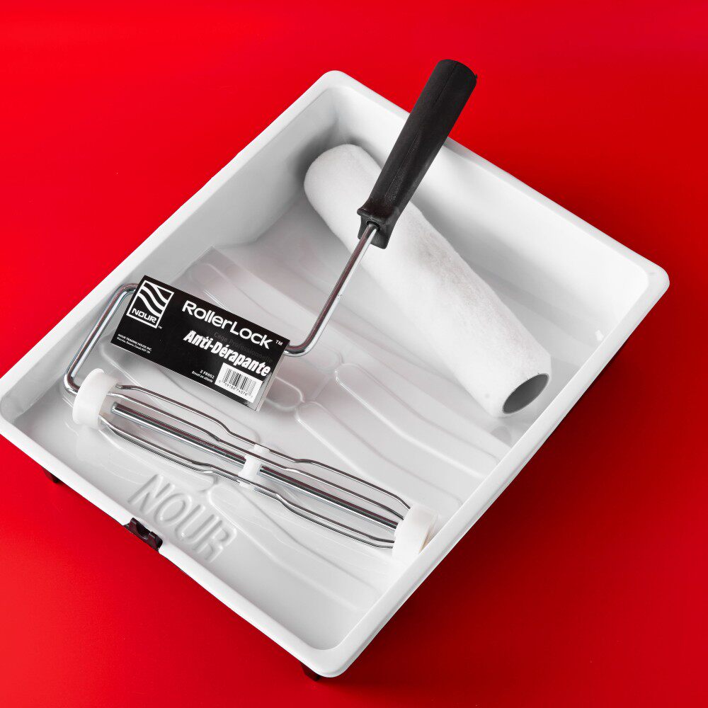 NOUR mercerized master roller brush eggshell light latex paint roller wall paint tools latex paint mercerized expert roller brush