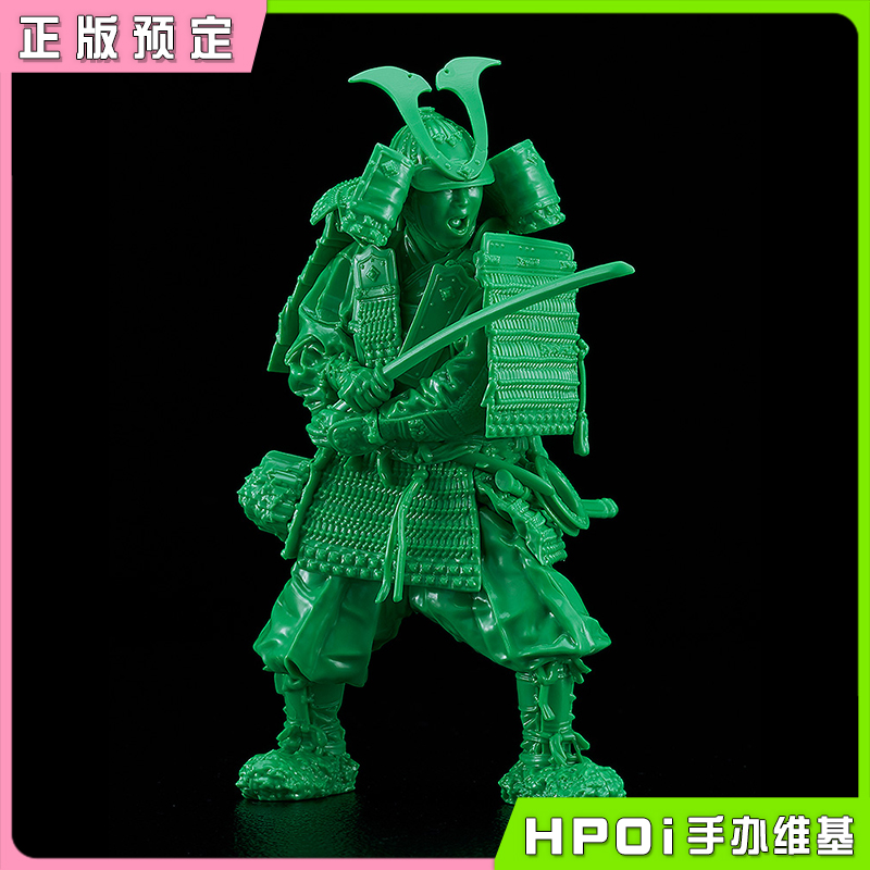 GSC PLAMAX 镰仓时代的盔甲武士 绿色版 拼装模型
