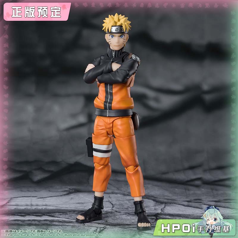 TAMASHII 火影忍者 漩涡鸣人 九尾人柱力 可动手办