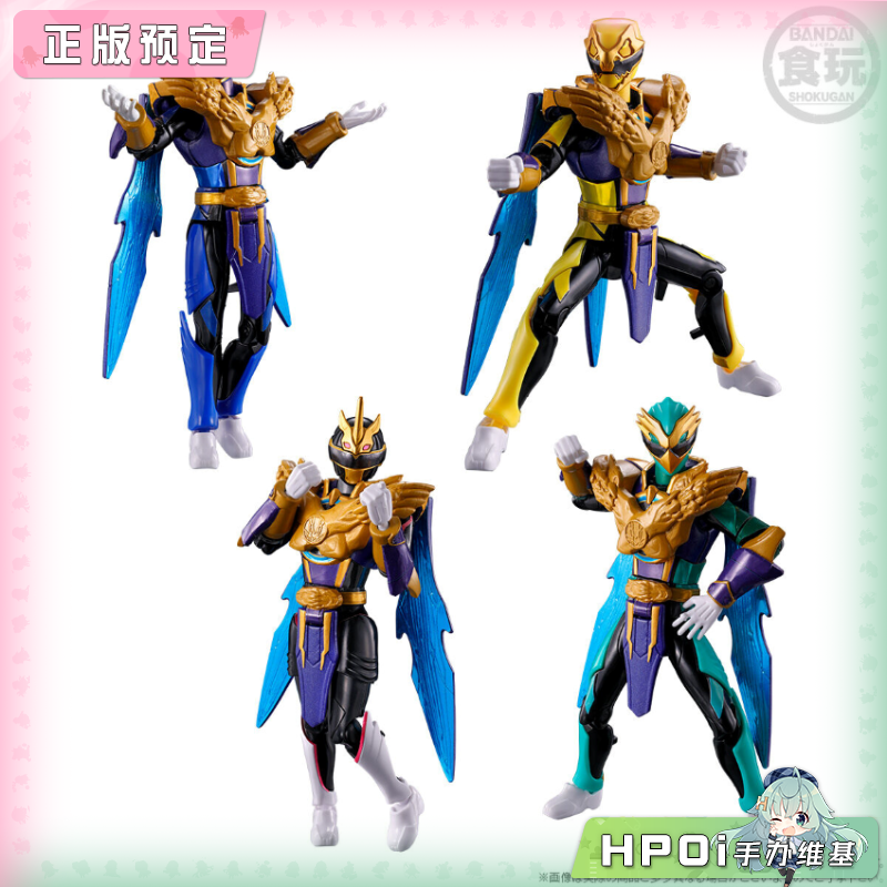 万代食玩MINIPLA No1双手誓剑 手誓剑豪兽狼模型手办
