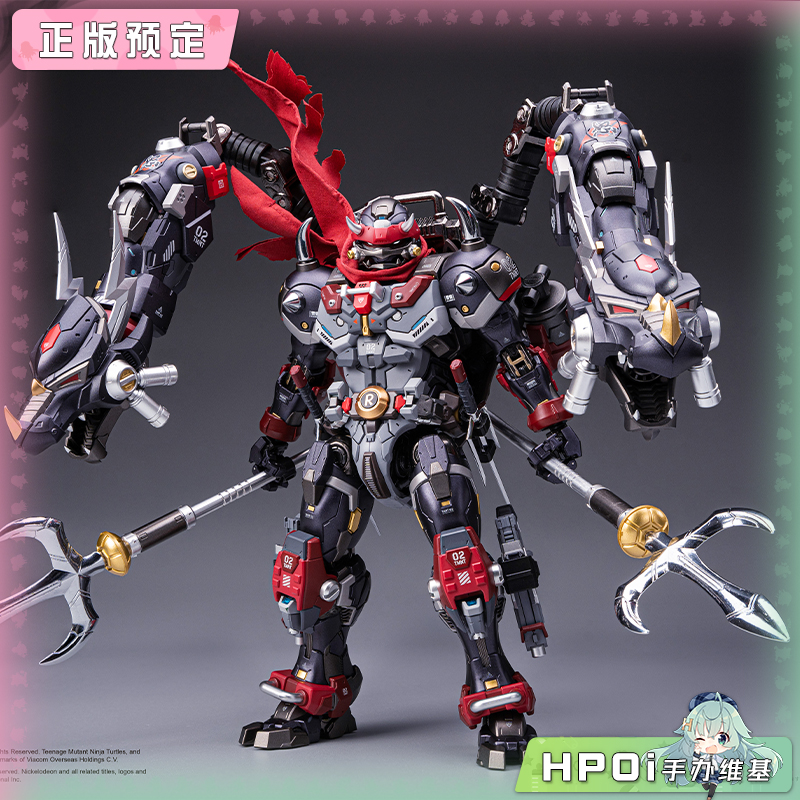 HEATBOYS 忍者龟 拉斐尔 40周年纪念版 赤煞 手办