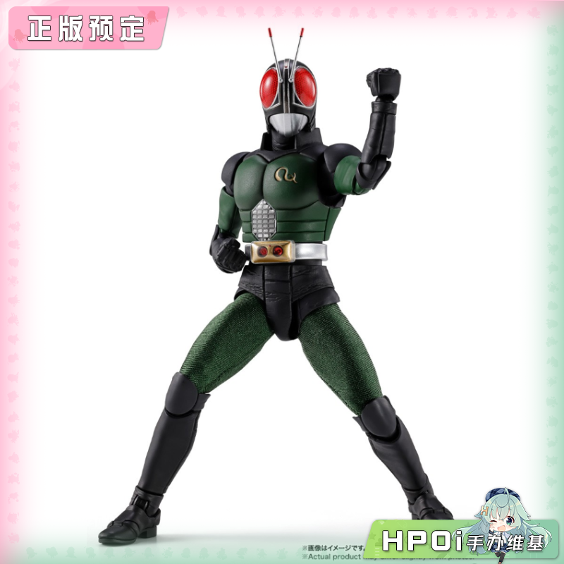万代 SHF 假面骑士 真骨雕制法 BLACK RX 可动手办