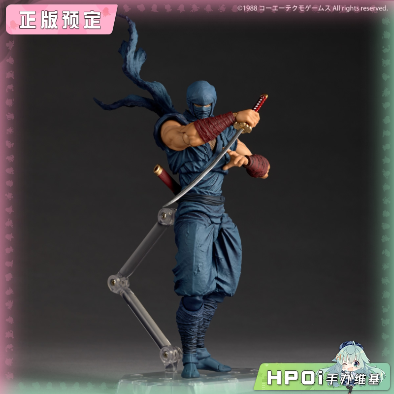 海洋堂 忍者龙剑传 转轮科技 龙隼 可动 手办