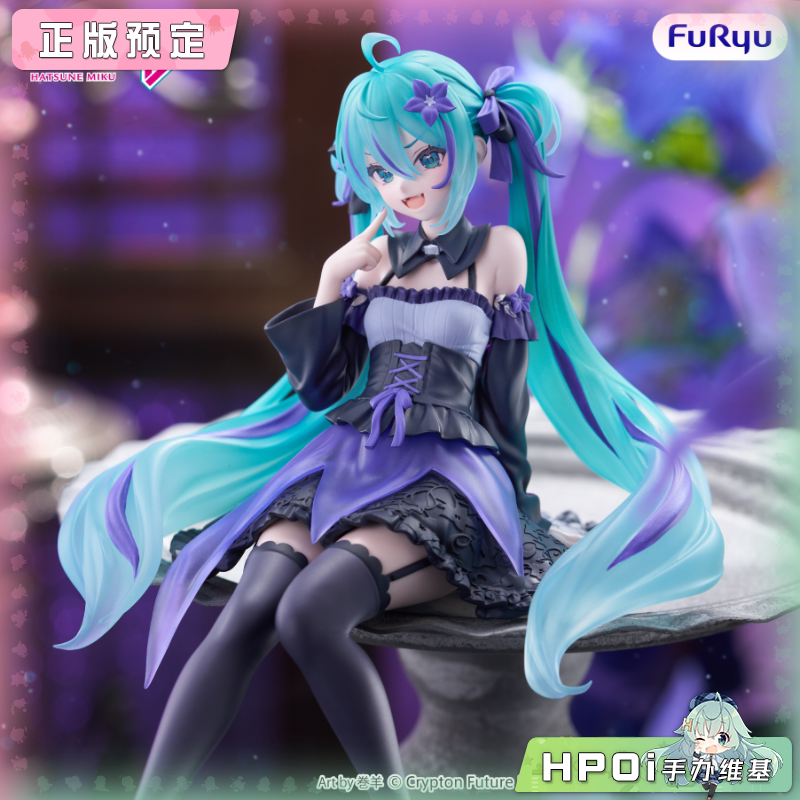 压泡面 初音未来 花仙子 桔梗花 景品 手办