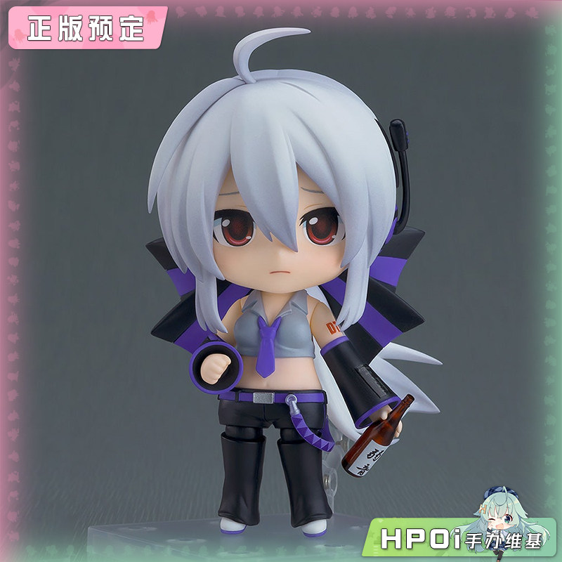 GSC V家 初音未来 弱音白 粘土人 可动 手办