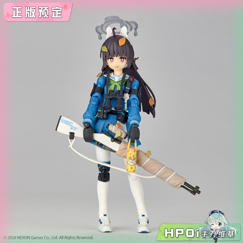 海洋堂 转轮科技 蔚蓝档案 霞泽美游 机娘 可动手办