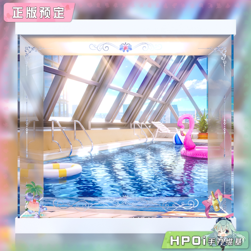 展示盒 青时雨 碧蓝航线 应瑞 碧波清夏 手办