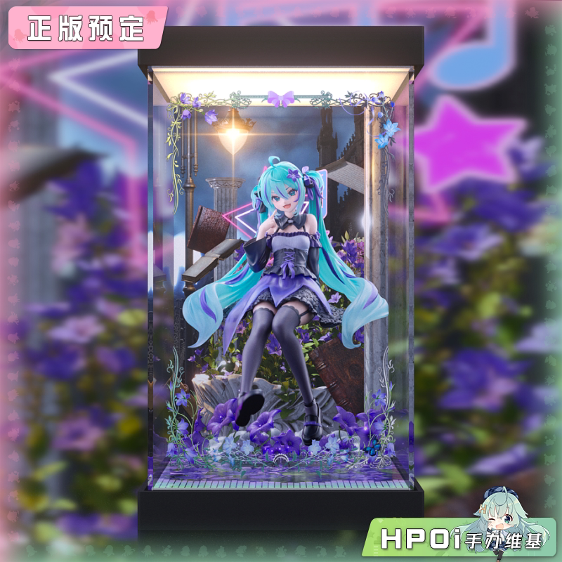展示盒 Furyu 压泡面 初音未来 花仙子 桔梗花 手办