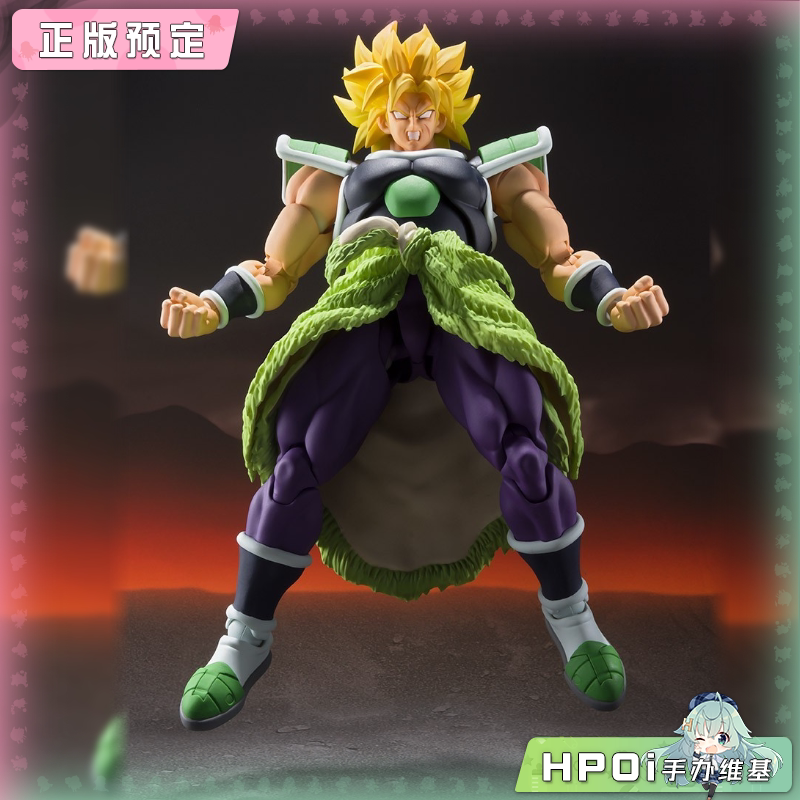 万代 SHF 龙珠 超 布罗利 可动 手办