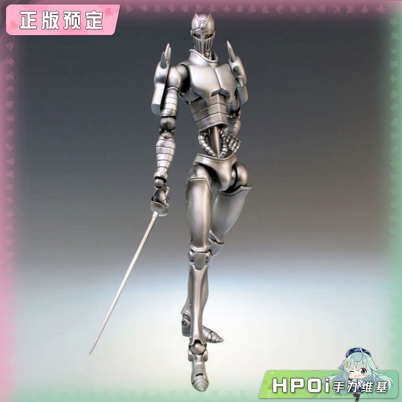 MEDICOS-E JOJO3 星尘斗士 银色战车 超像可动 手办