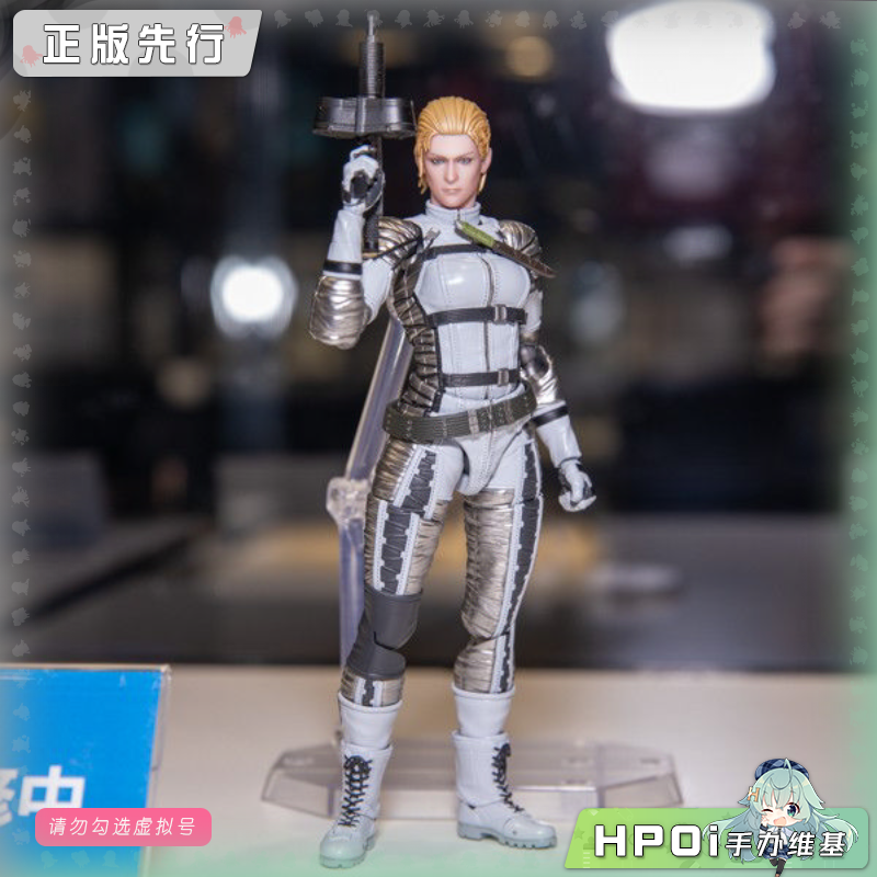 海洋堂 转轮科技 首领 潜龙谍影3 重制版 可动手办