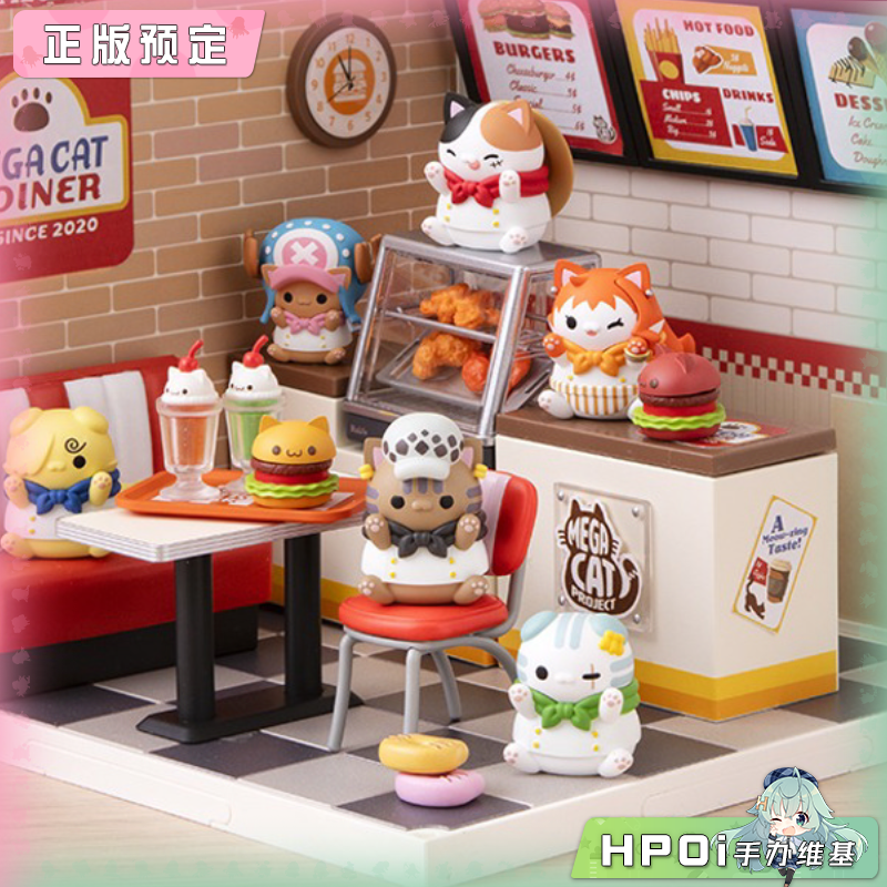 MegaHouse MH DINER 航海王 航海喵 Q版 手办
