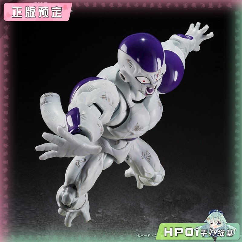 万代 SHF 龙珠Z 全功率弗利萨 战损版 可动 手办