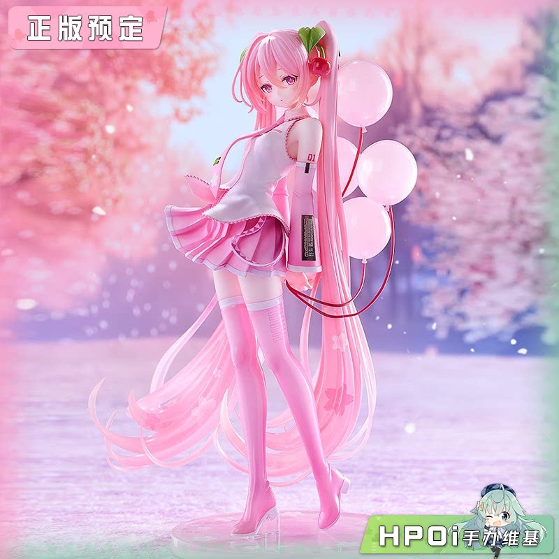 GSC 初音未来 插画 樱初音 fusuma 樱花 公式服 手办