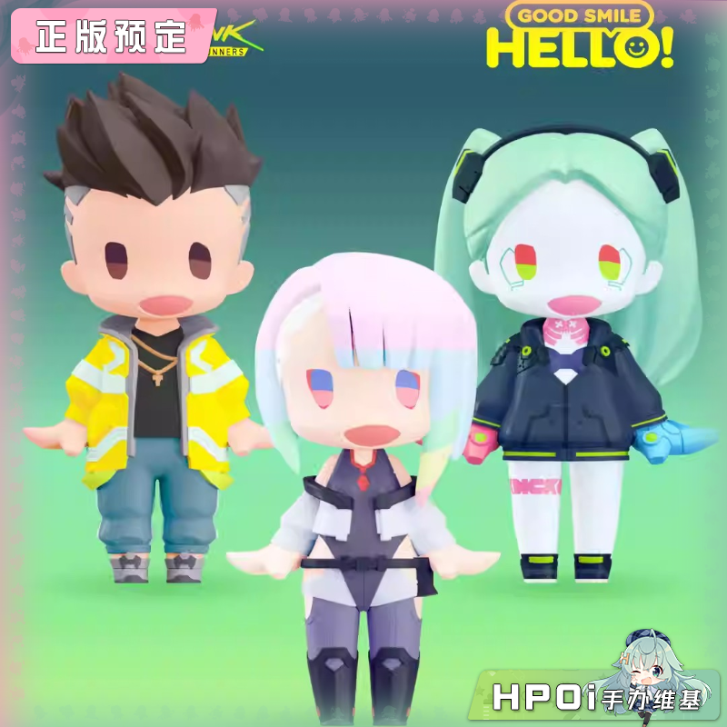 GSC 赛博浪客 GOOD SMILE 丽贝卡 大卫 露西 Q版手办