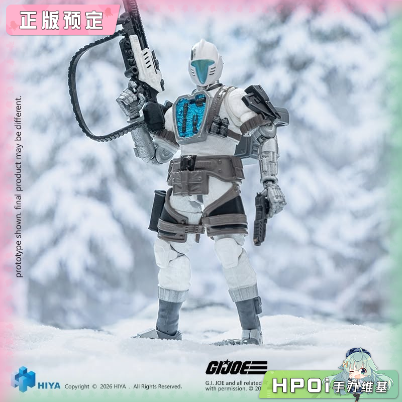 HIYA 海雅 EM 特种部队 GIJ 极地 BAT 可动 手办