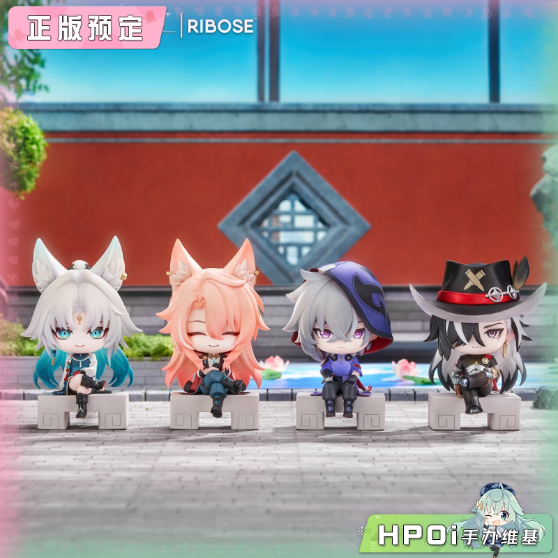 RIBOSE 崩坏 星穹铁道 叽米的会客室 第三弹 Q版手办