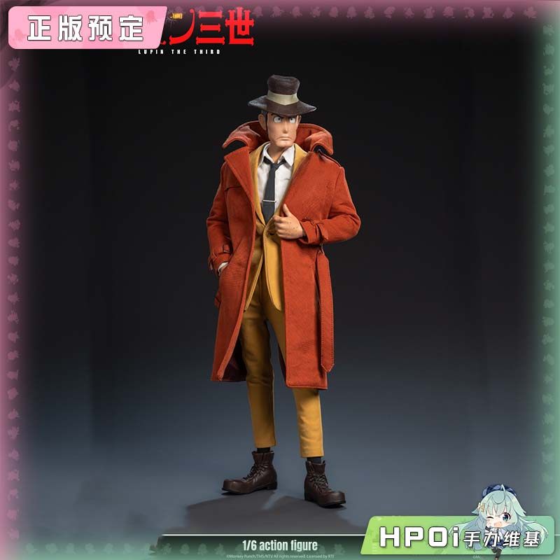 Infinite 鲁邦三世意大利游戏 钱形幸一 可动手办