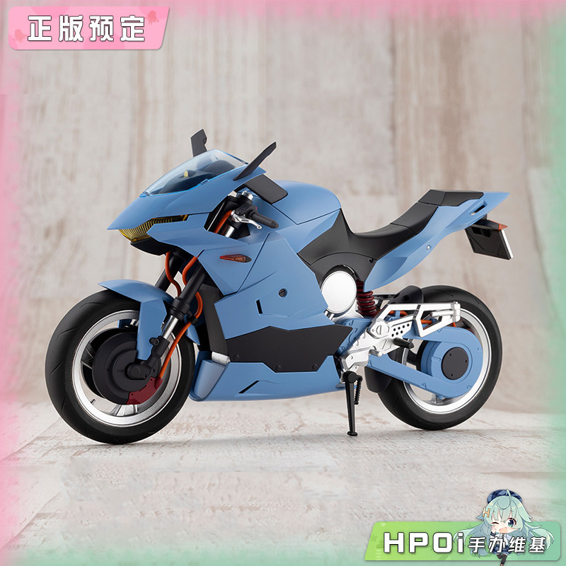 寿屋 创彩少女庭园 摩托车 早乙女瑠衣 机娘可动手办