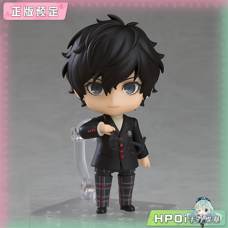 GSC 粘土人 女神异闻录5 JOKER 雨宫莲 制服 手办