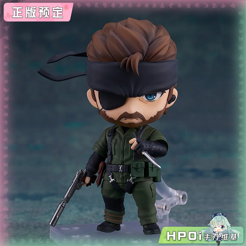 GSC 潜龙谍影 食蛇者 斯内克 粘土人 可动 手办