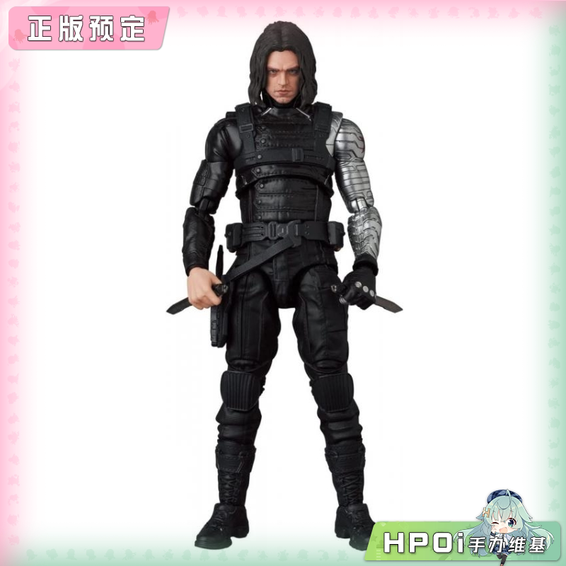 Medicom Toy 美国队长2 冬日战士 冬兵 可动 手办