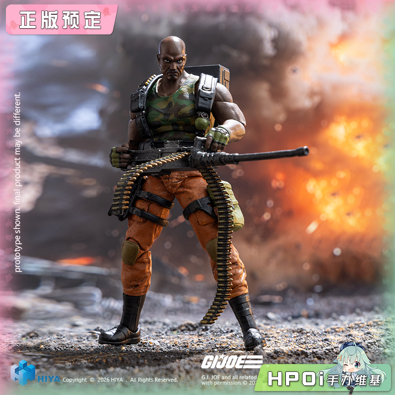 海雅 HIYA 特种部队 EM系列 拦路虎 可动 手办